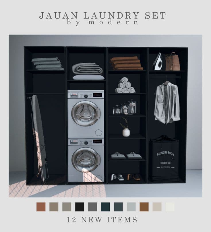Скриншот мода Набор для прачечной Jauan Laundry SET
